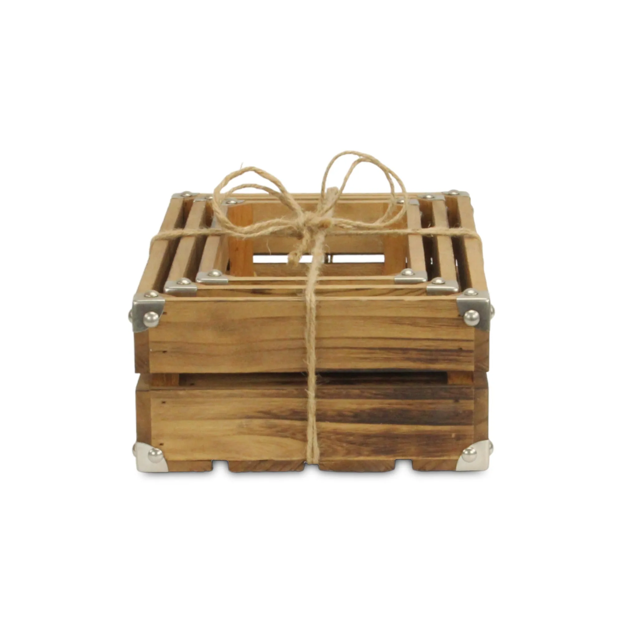4832A-3 - Rustic Farmstead Rectangular Crates