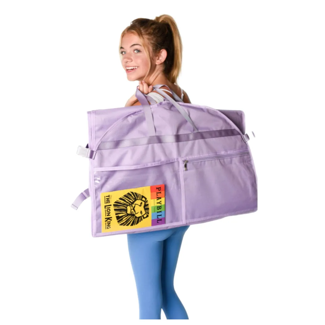 52" Waterproof Garment Bag with Accessory Bag - Lilac Purple