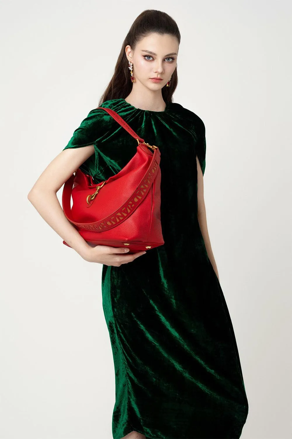 Addisyn Cowhide Leather Bag