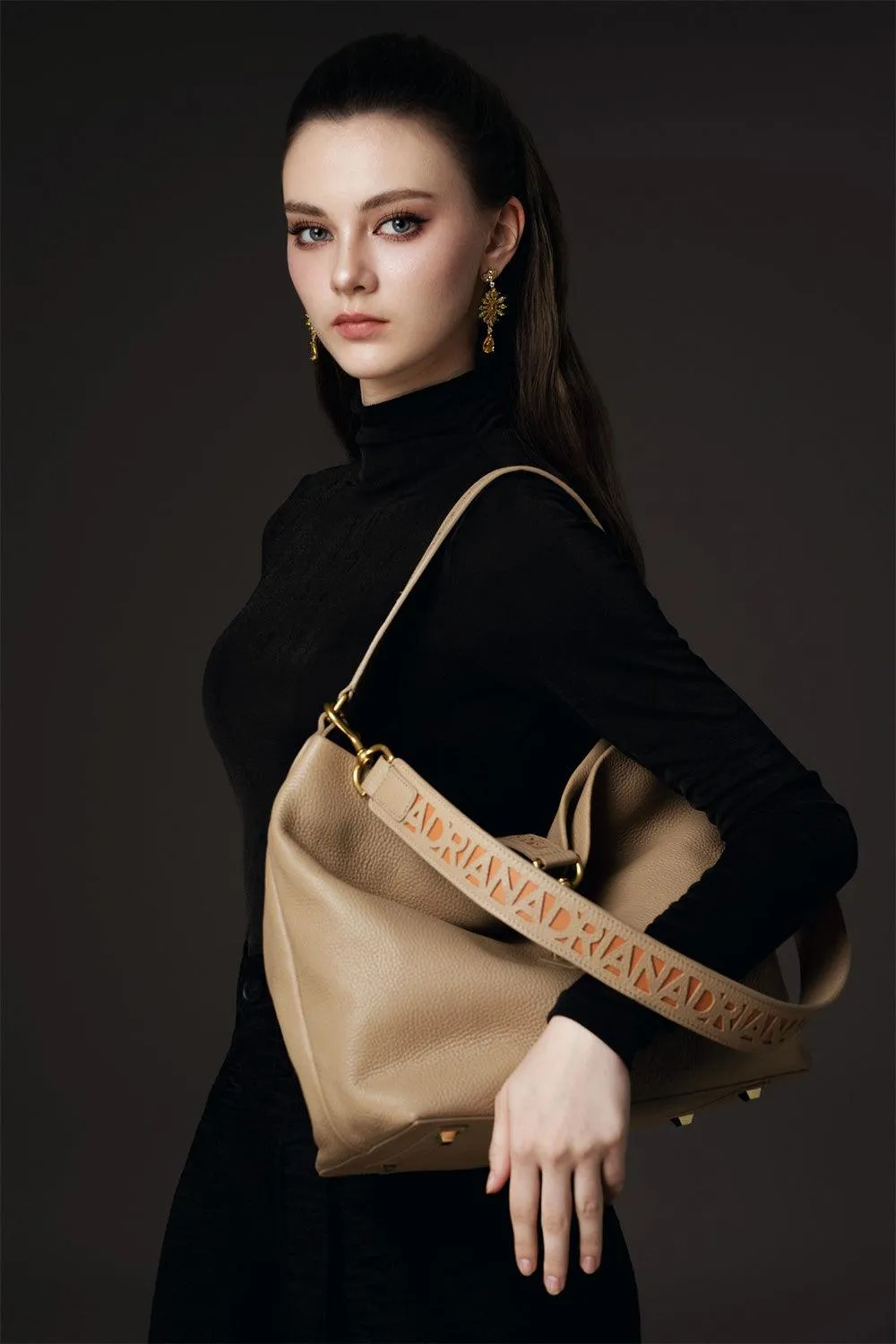 Addisyn Cowhide Leather Bag