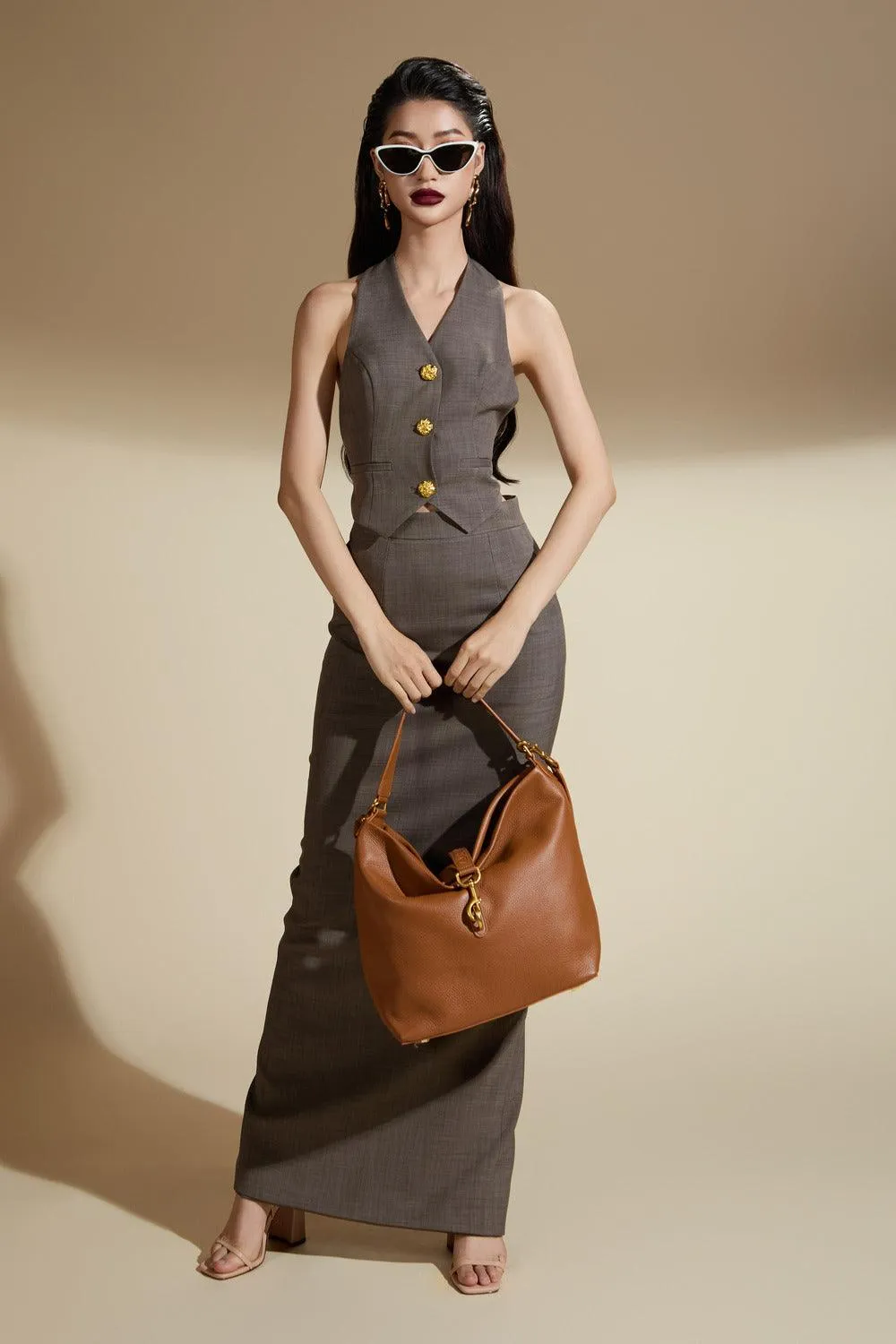 Addisyn Cowhide Leather Bag