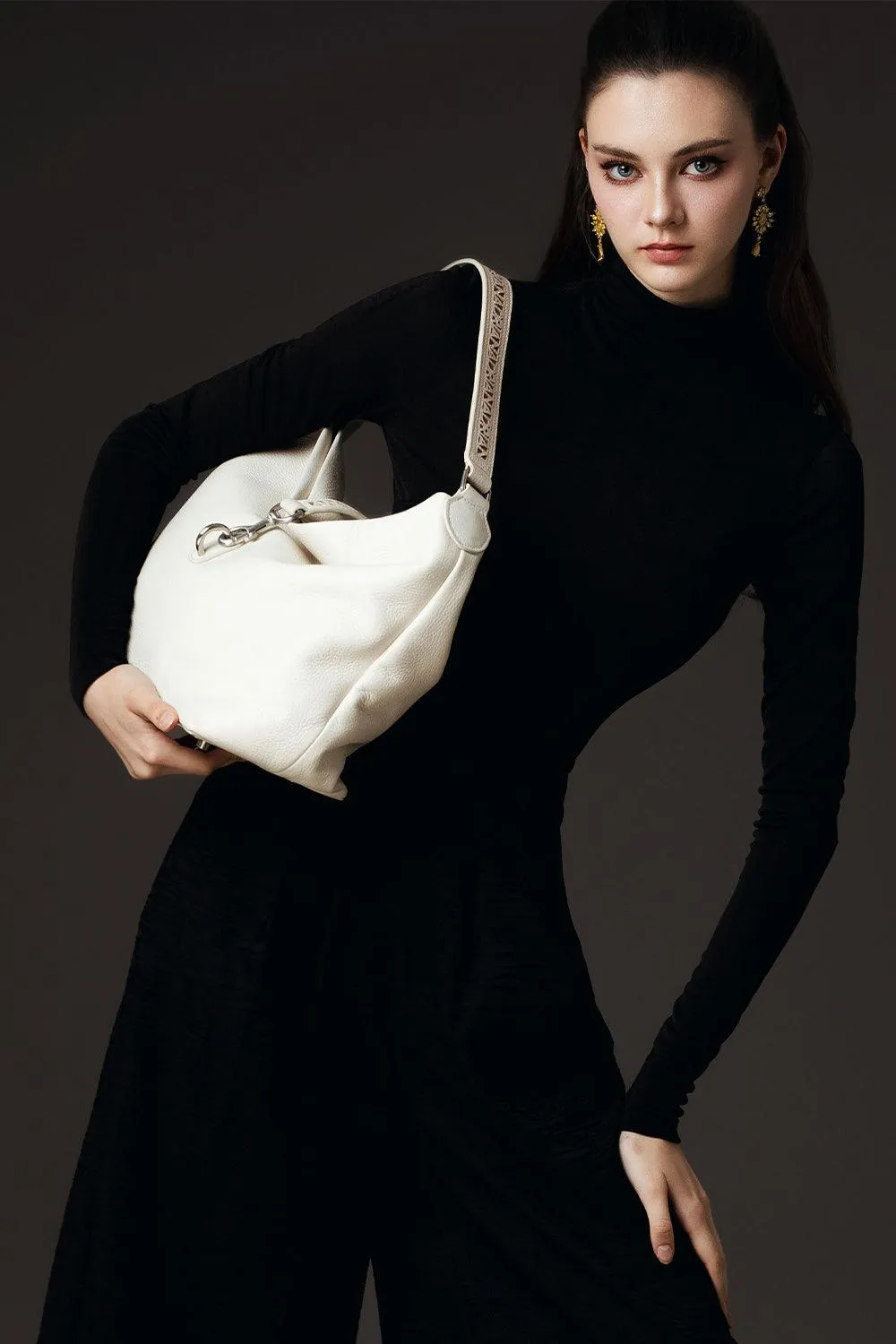 Addisyn Cowhide Leather Bag
