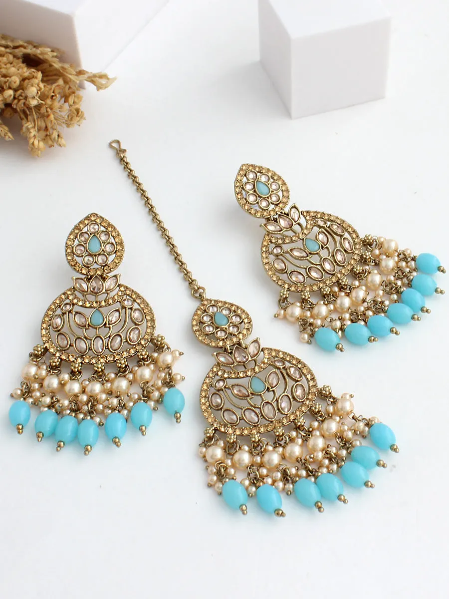 Akira Earrings & Tikka