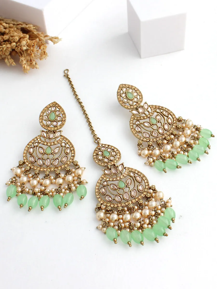Akira Earrings & Tikka