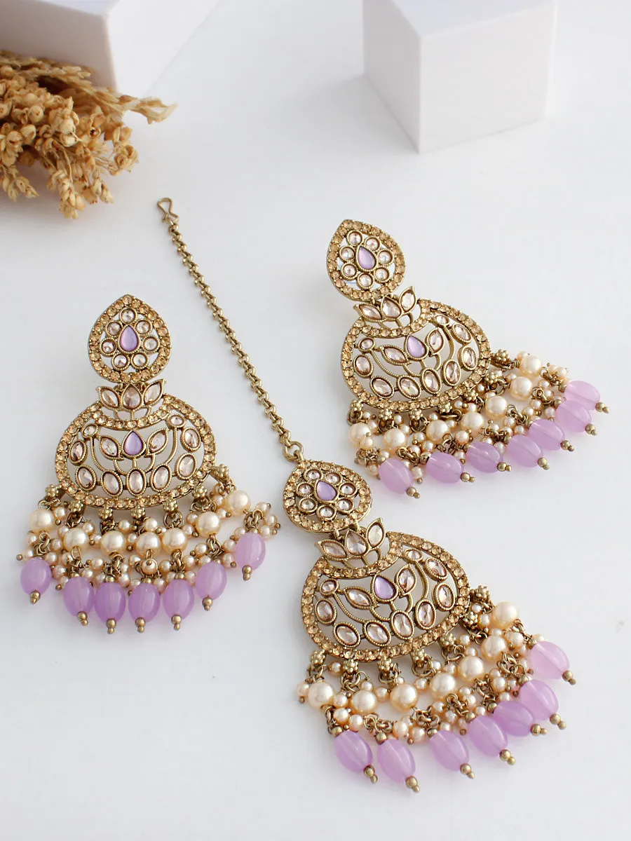 Akira Earrings & Tikka