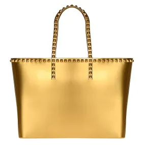 Angelica Large Tote - Metallic Jelly