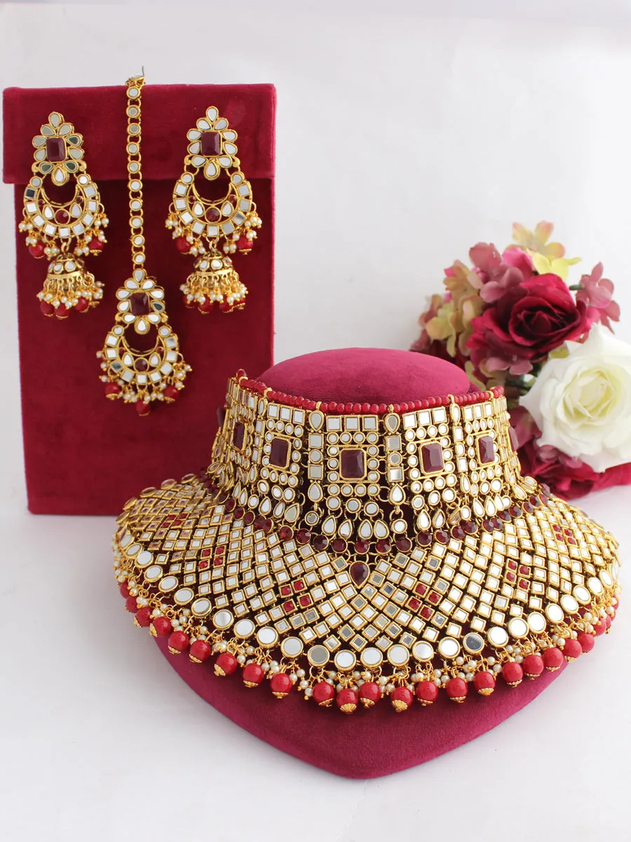 Artika Mirror Necklace Set