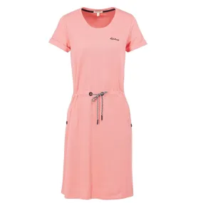 Barbour Baymouth Dress Dark Pink Punch