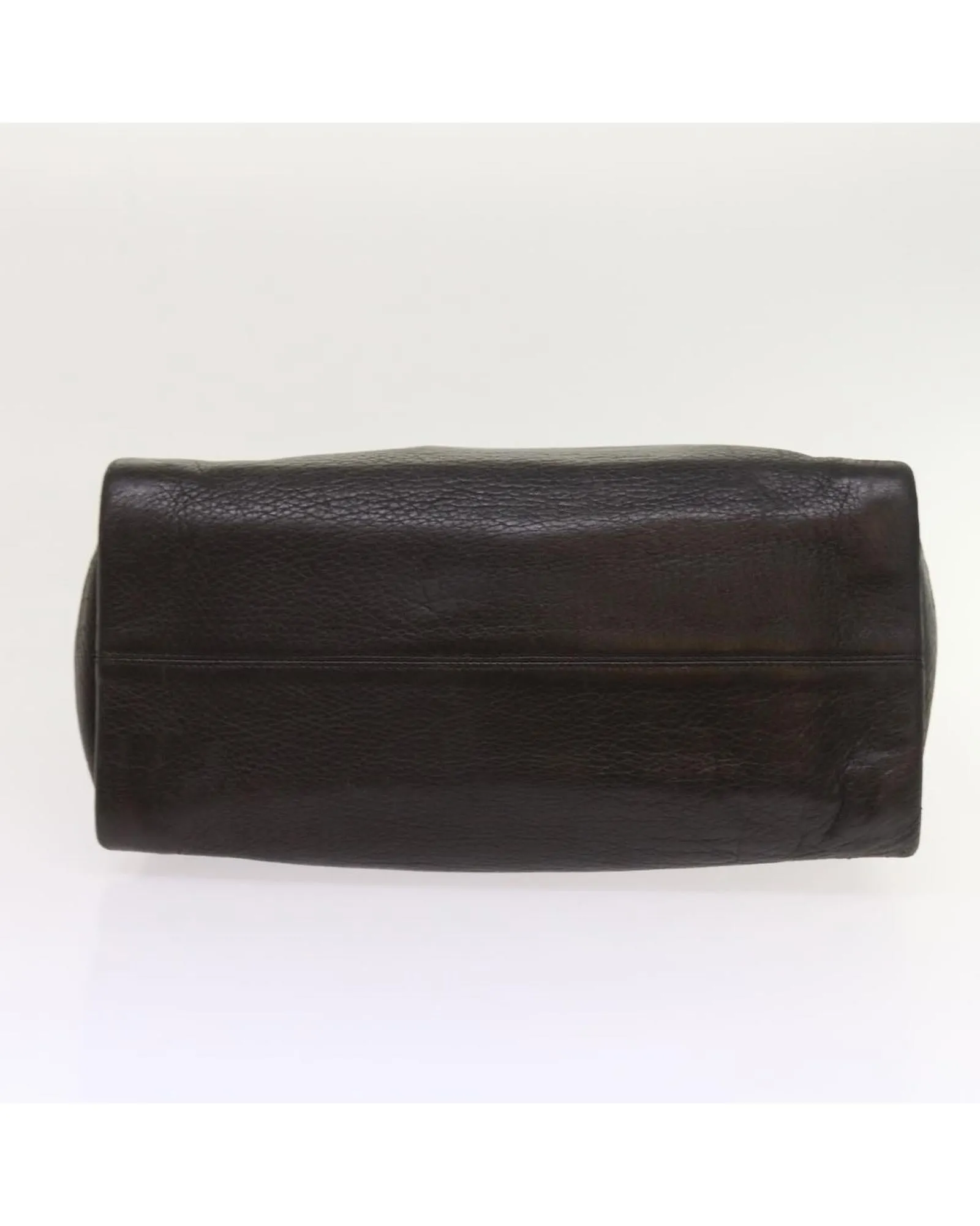 BVLGARI Brown Leather Shoulder Bag