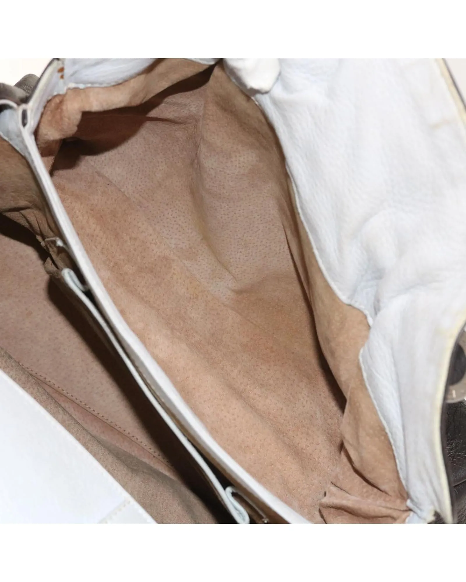 BVLGARI Brown Leather Shoulder Bag