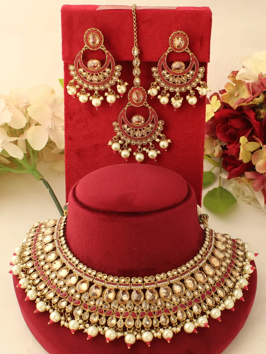 Chahat Necklace Set