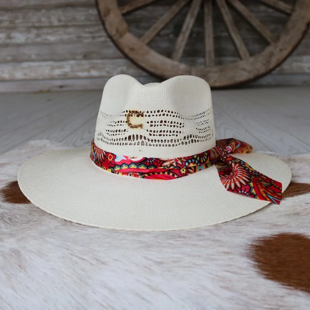 Charlie 1 Horse Chisos Straw Western Hat