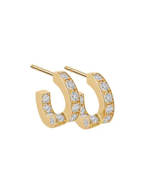 Coil Pavé Hoops
