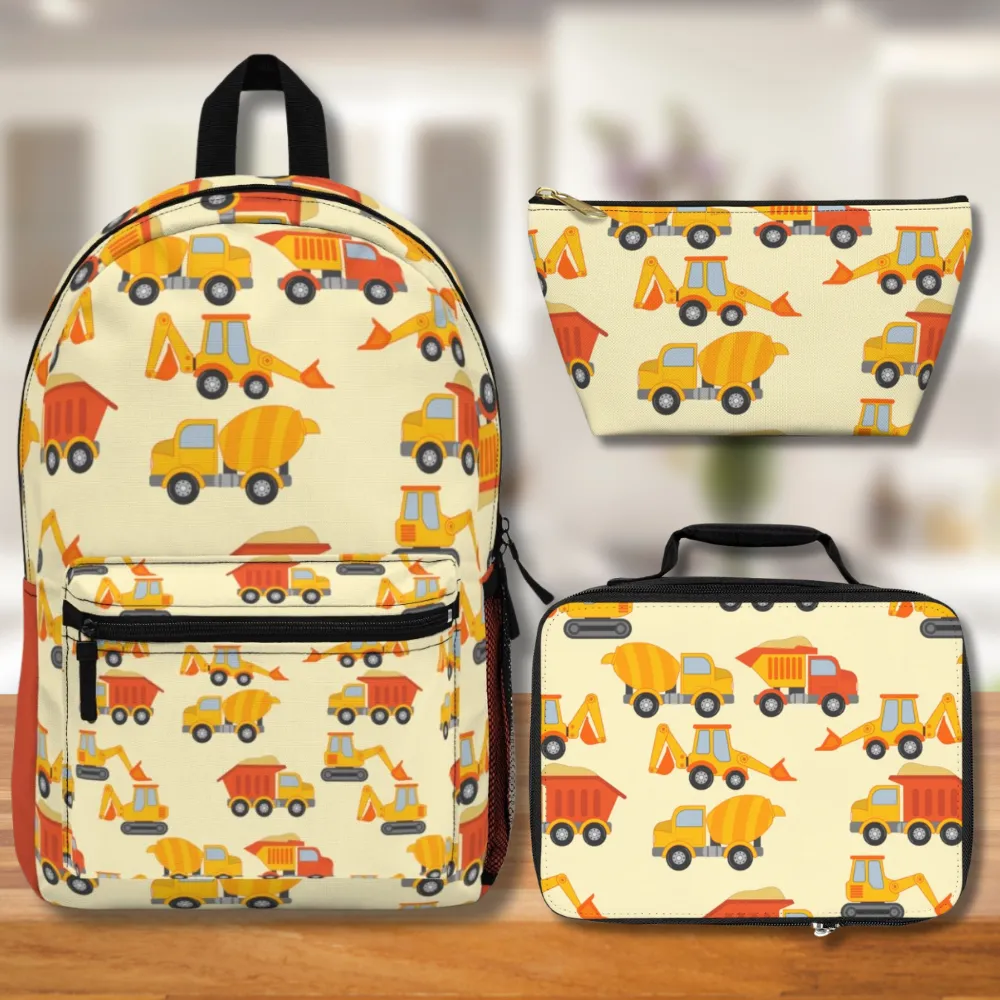 Construction vehicles Backpack