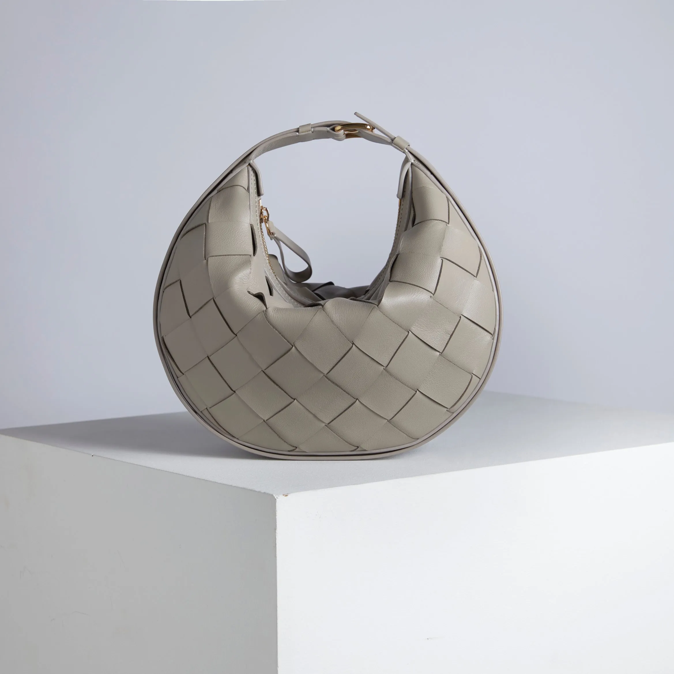 Cookie 28 Woven Mink Shoulder Bag (coming soon)