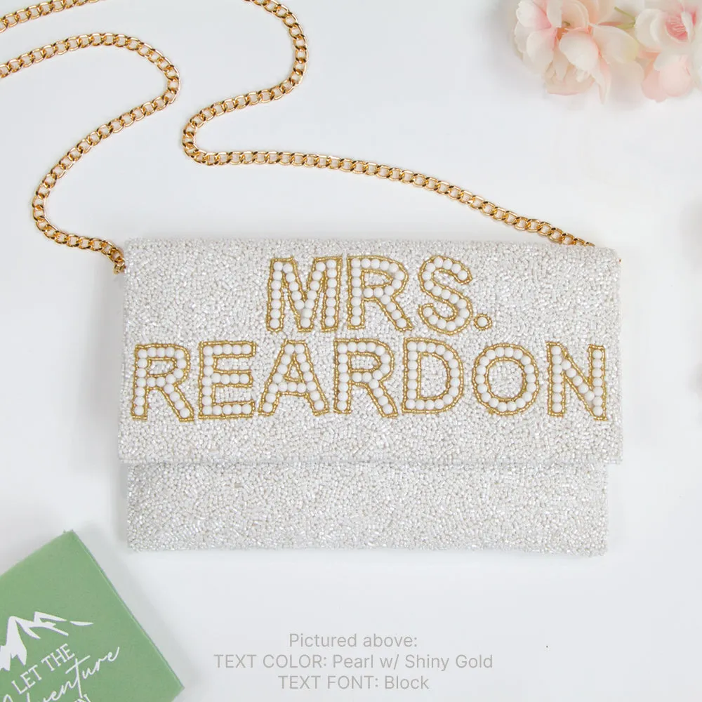 Custom Mrs Pearl Clutch Bag (LHFC)