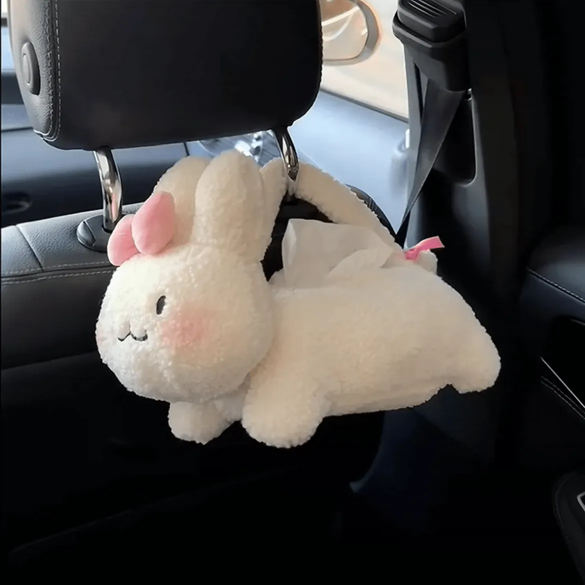 Cute Rabbit Holder Tissue Bag