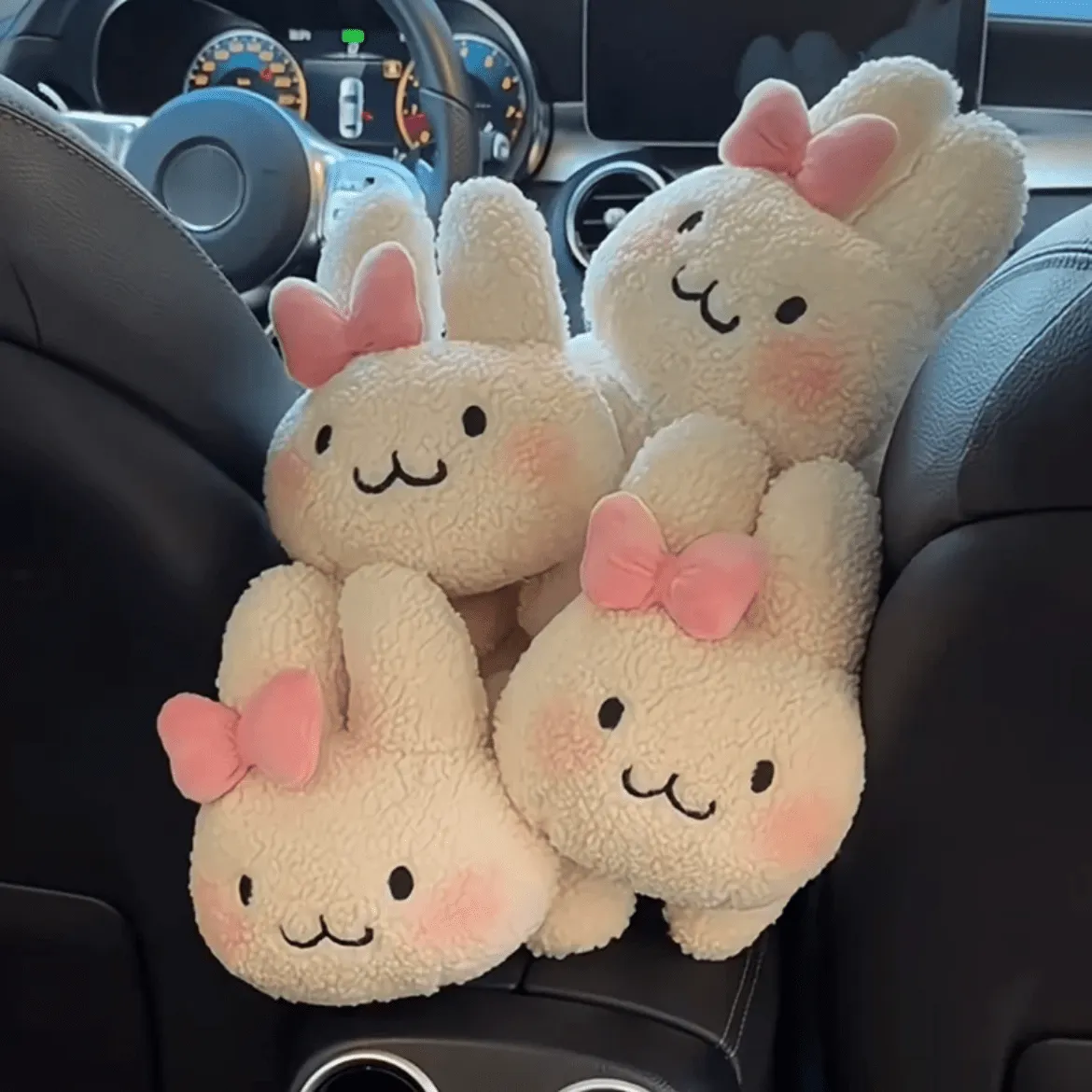 Cute Rabbit Holder Tissue Bag