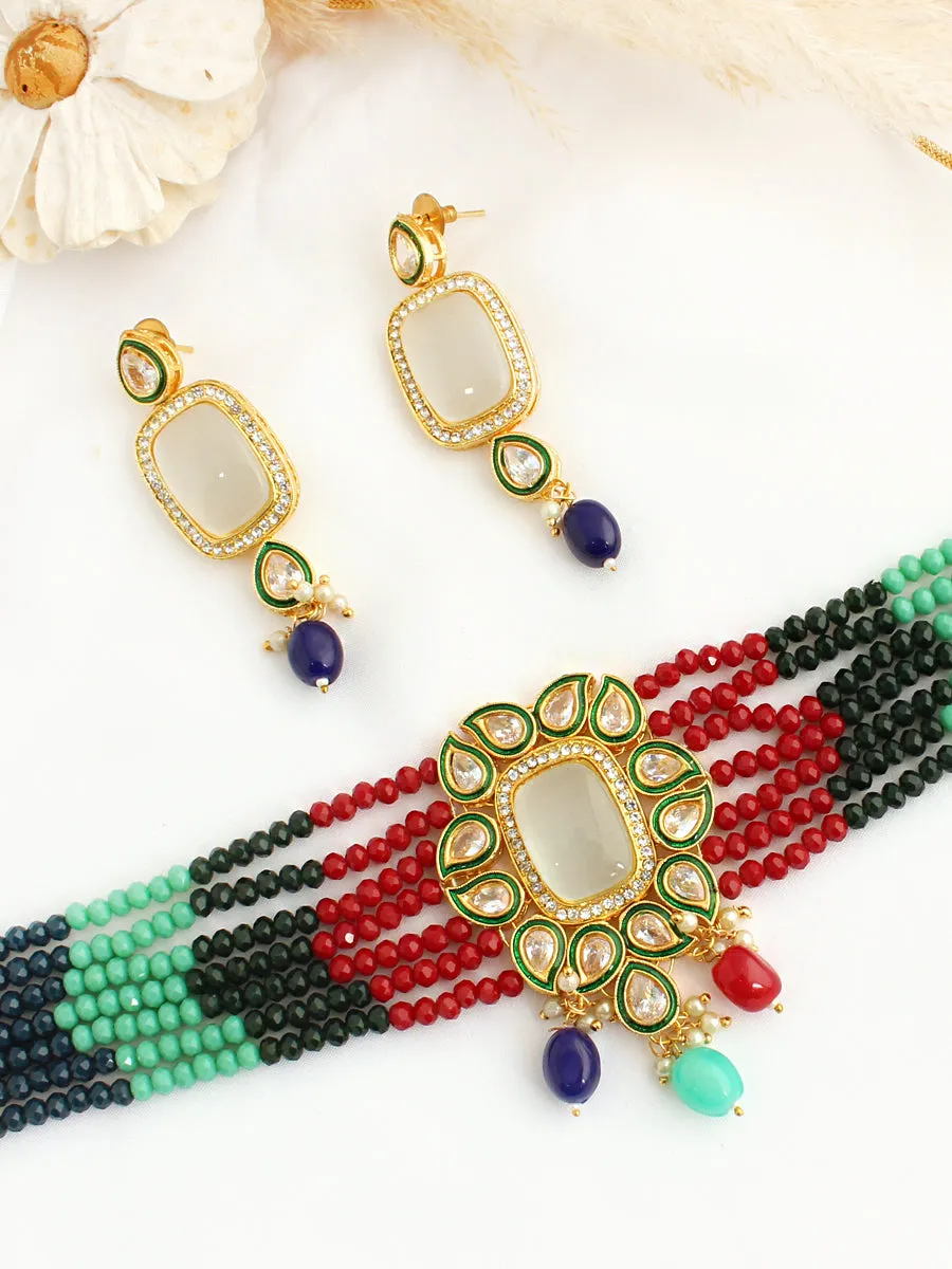 Devika Choker Necklace Set