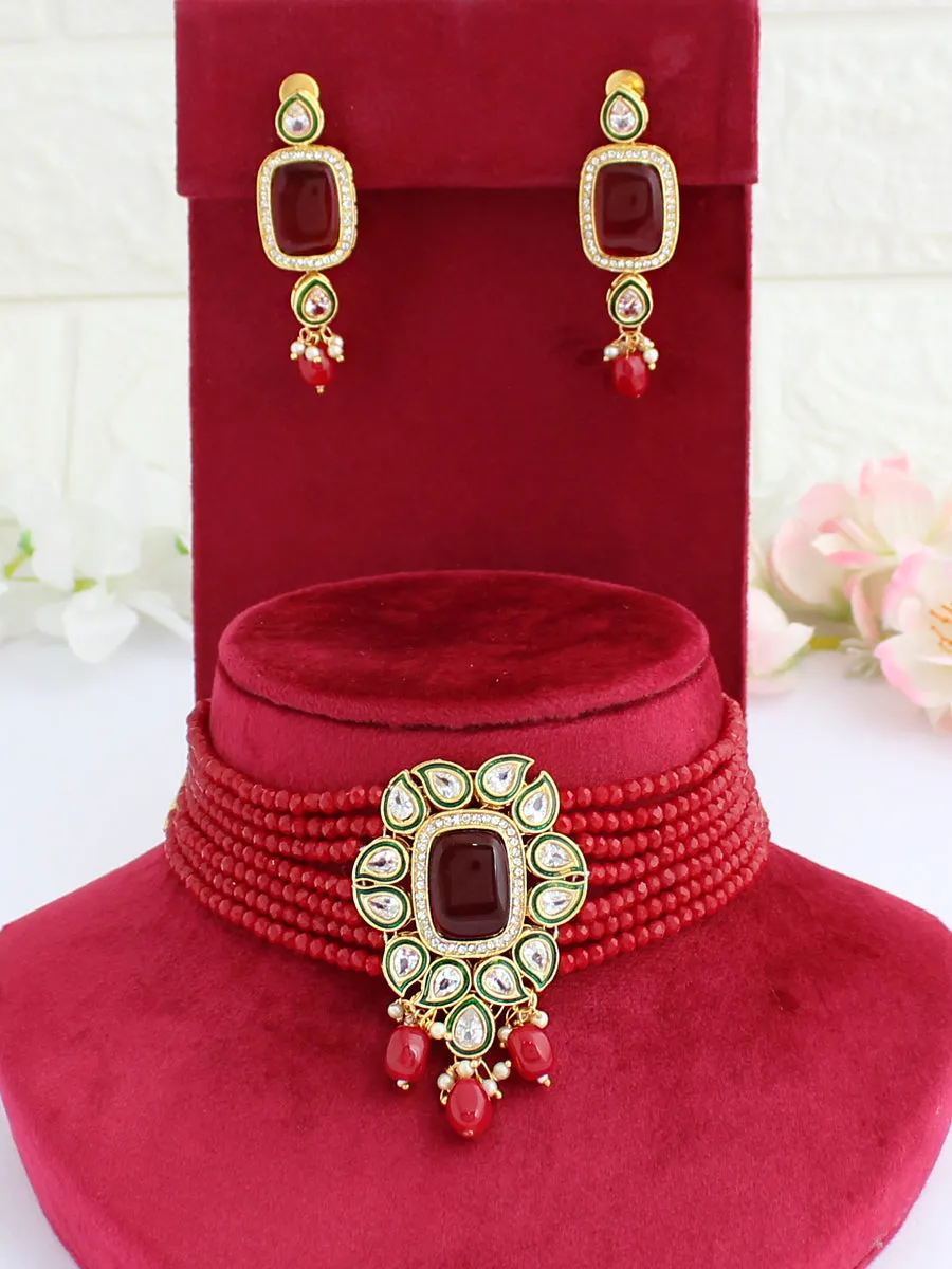 Devika Choker Necklace Set
