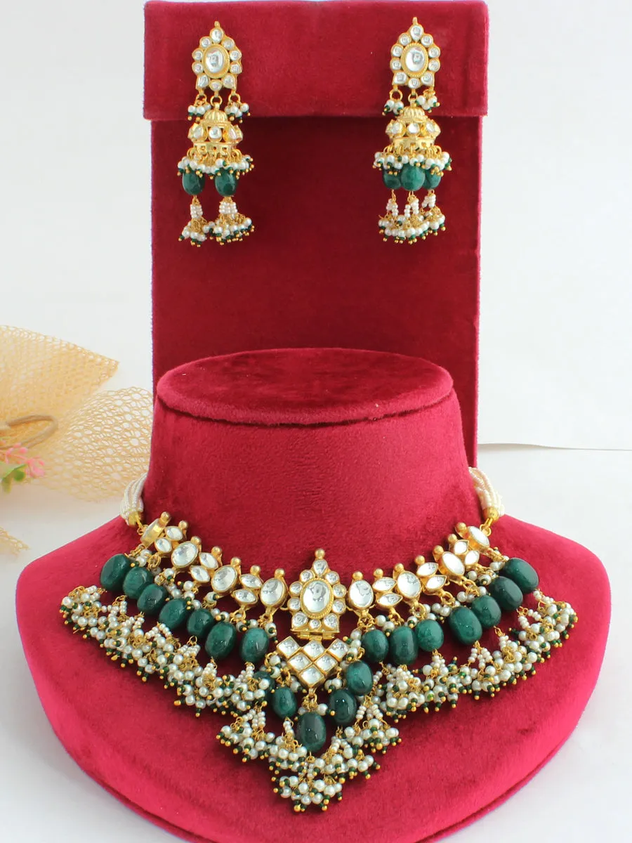 Dhara Bib Necklace Set