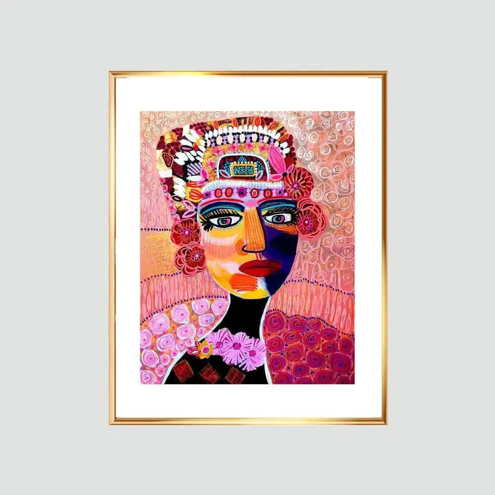 Empress Modern Art Print