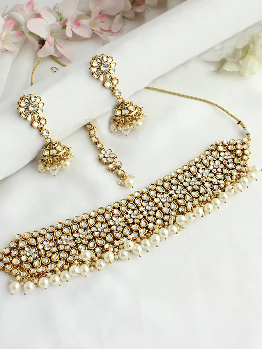 Erum Choker Necklace Set