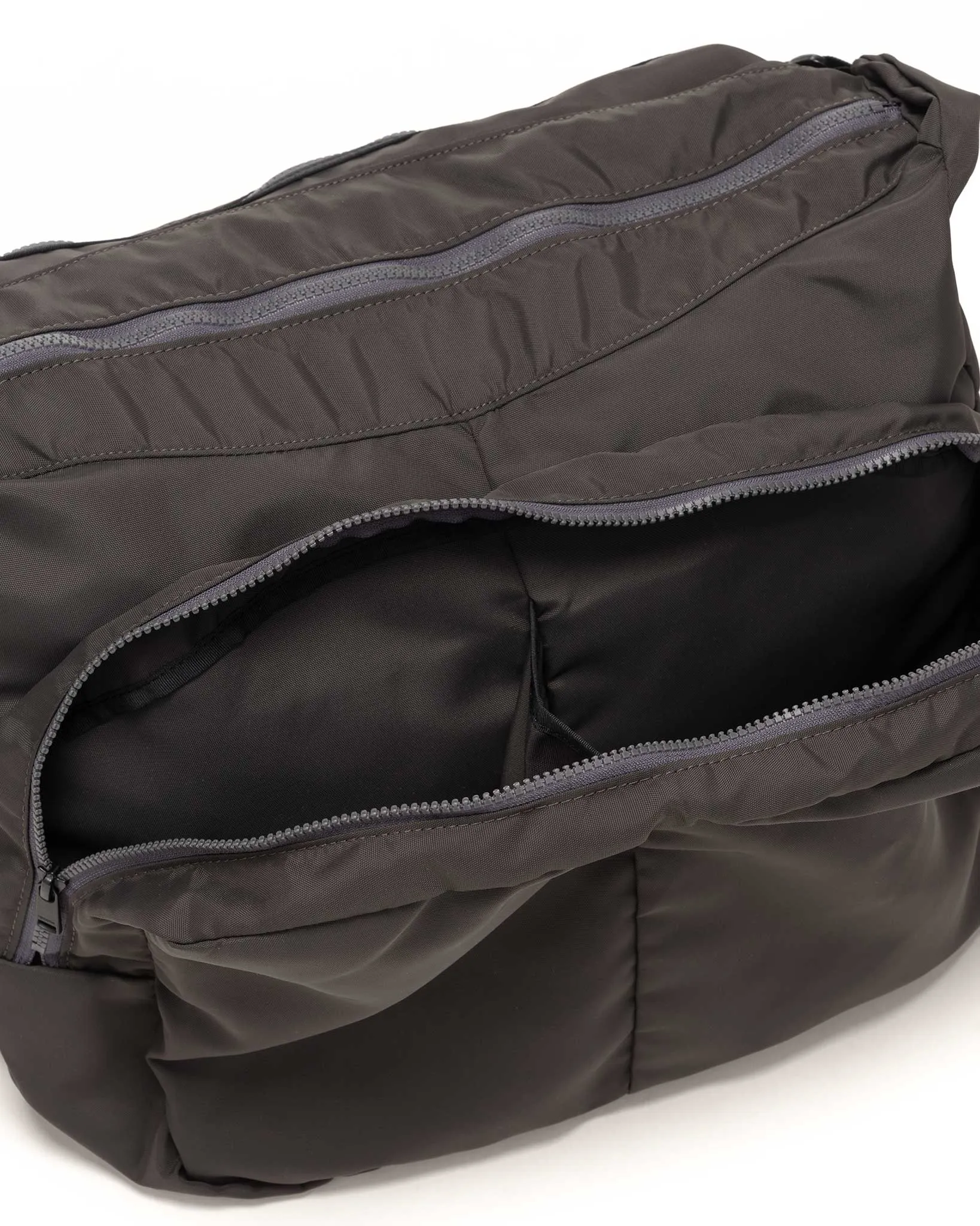 Explorer Shoulder Bag Nylon Oxford Charcoal