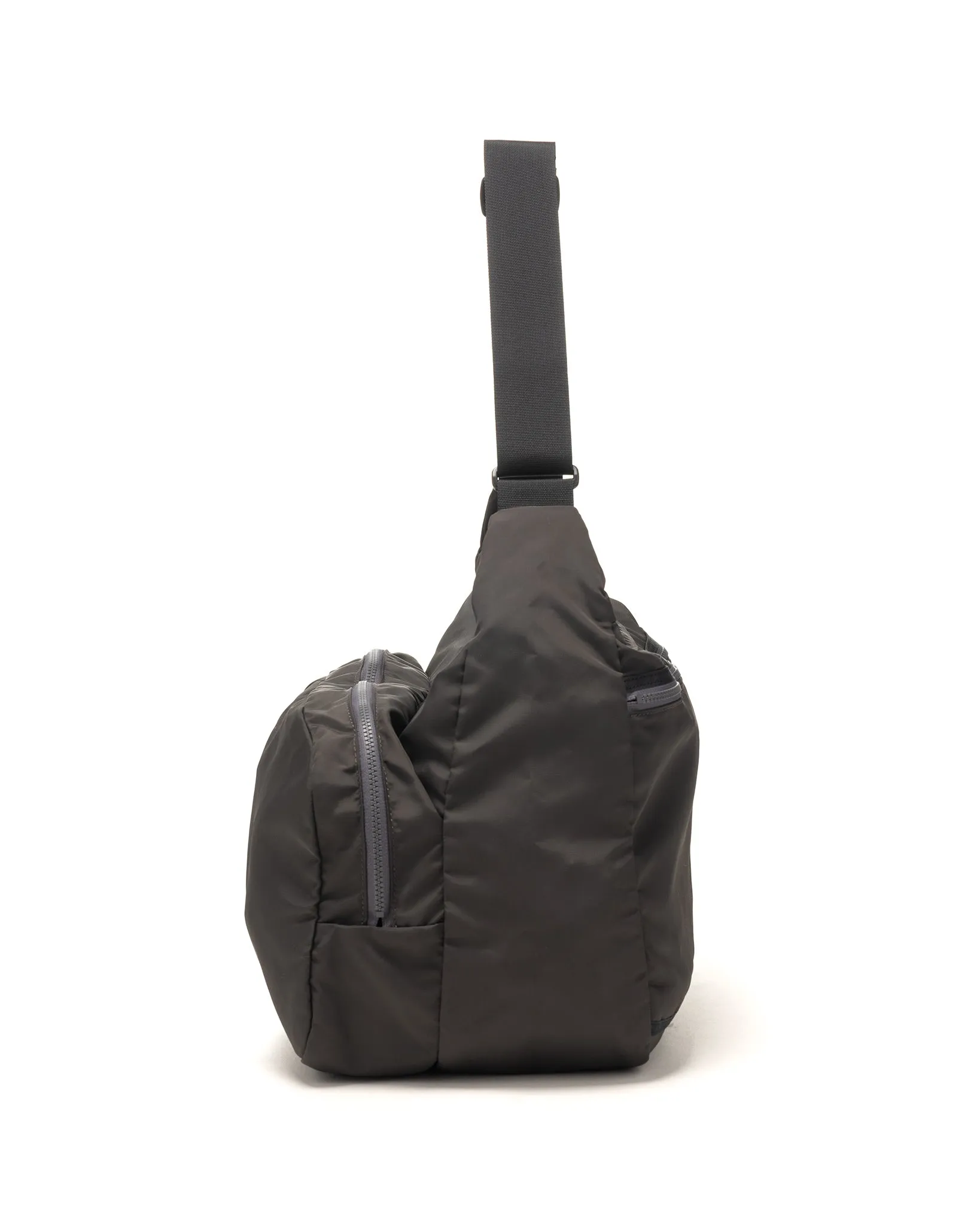 Explorer Shoulder Bag Nylon Oxford Charcoal