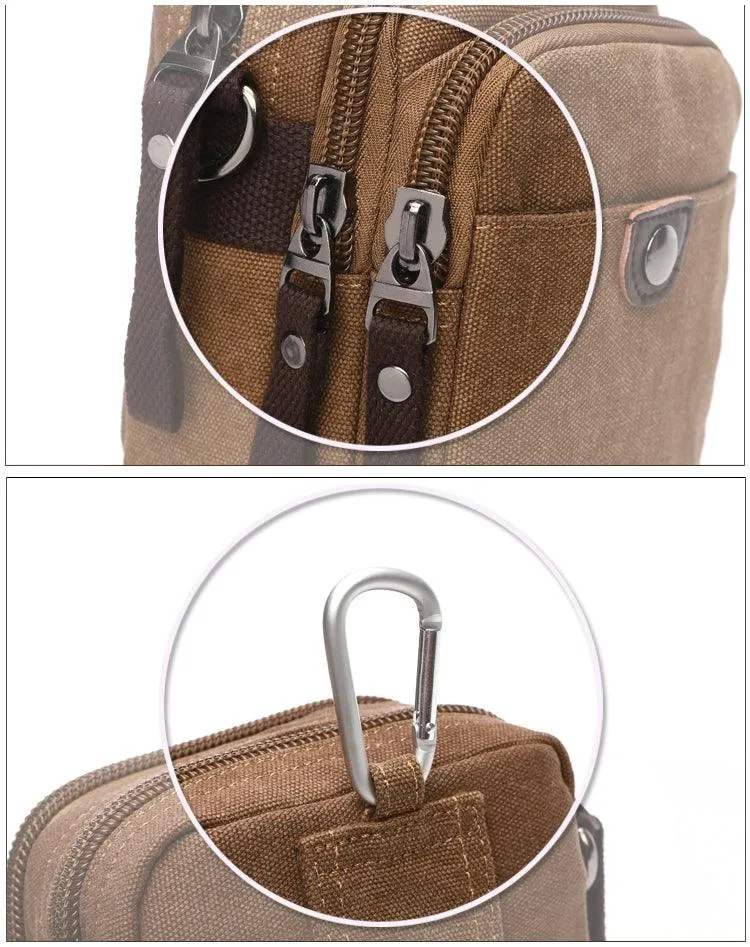 Fashionable Mobile Utility Phone Bag - Grey