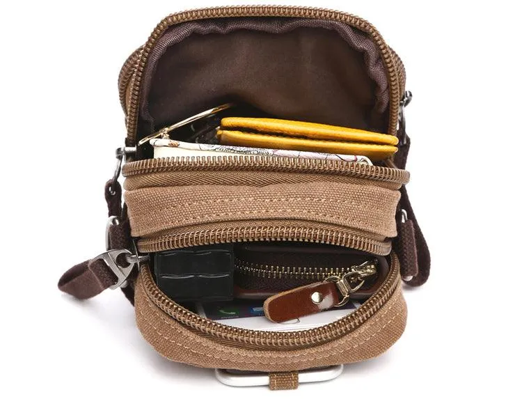 Fashionable Mobile Utility Phone Bag - Grey