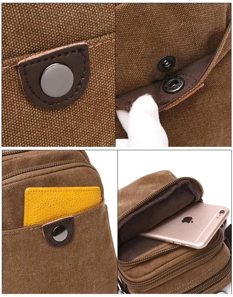 Fashionable Mobile Utility Phone Bag - Grey