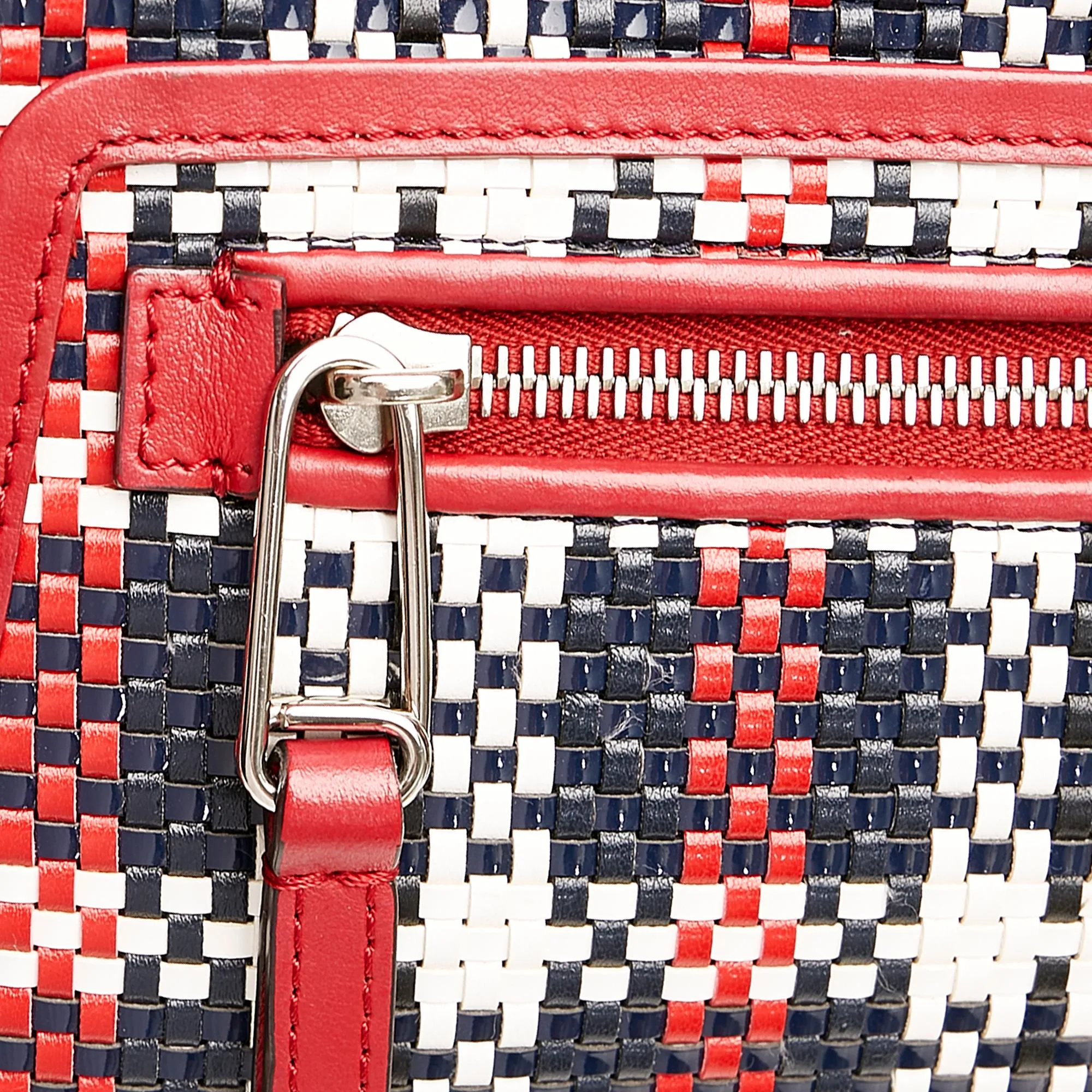 Fendi Runaway Tartan Plaid Satchel (SHG-33225)