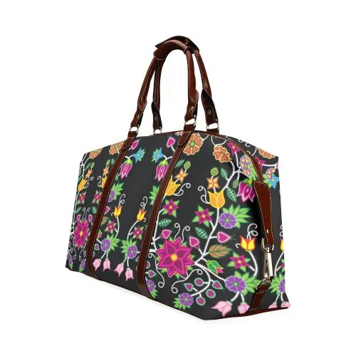 Floral Beadwork Classic Travel Bag