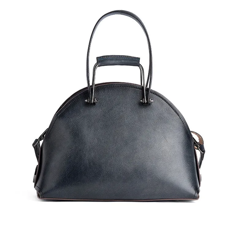 Handmade Womens Genuine Leather Handbags Small Crossbody Purse For Women