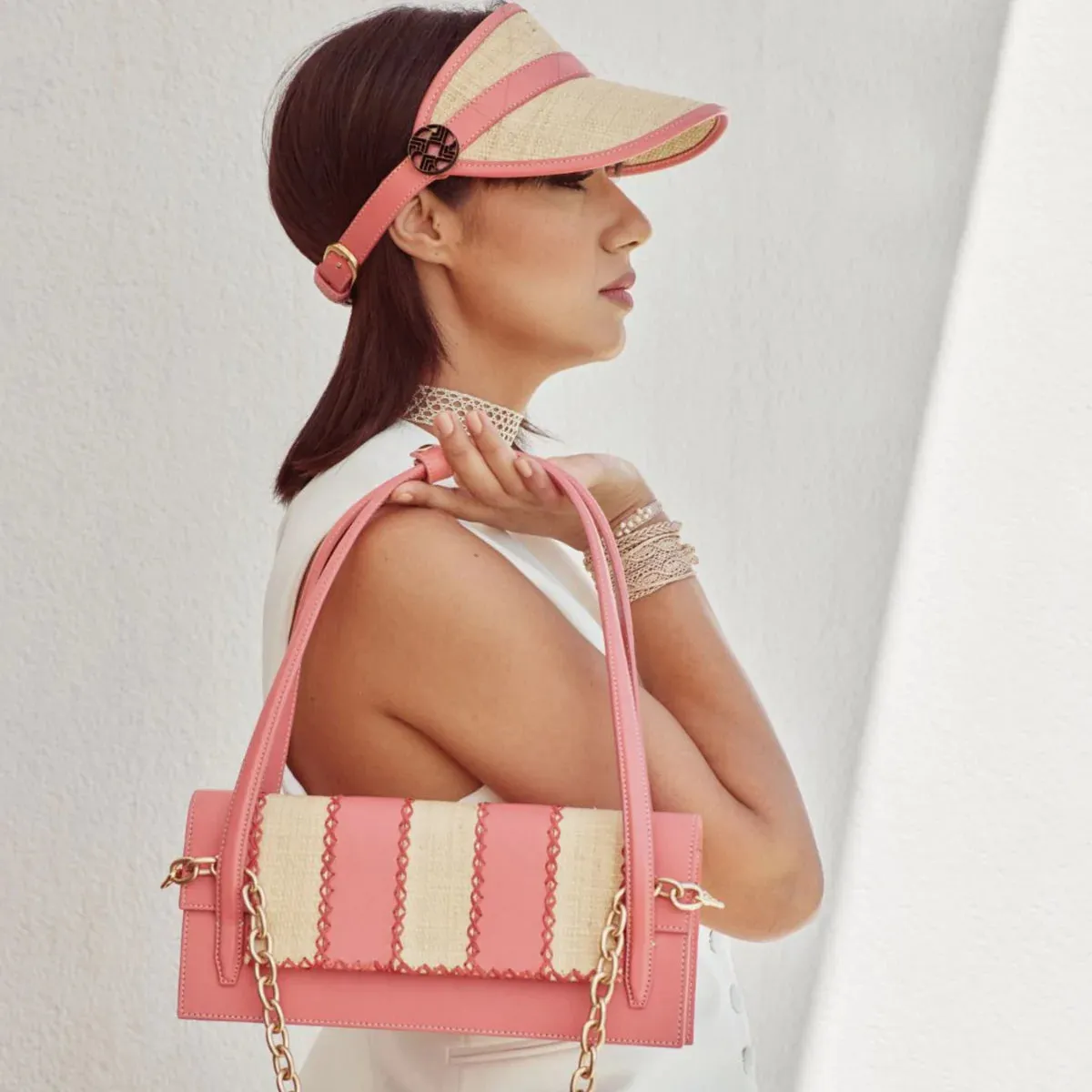 HAYAT - Raffia Clutch