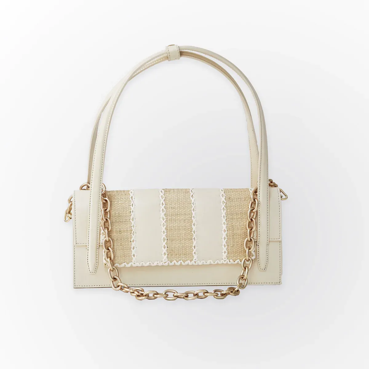 HAYAT - Raffia Clutch