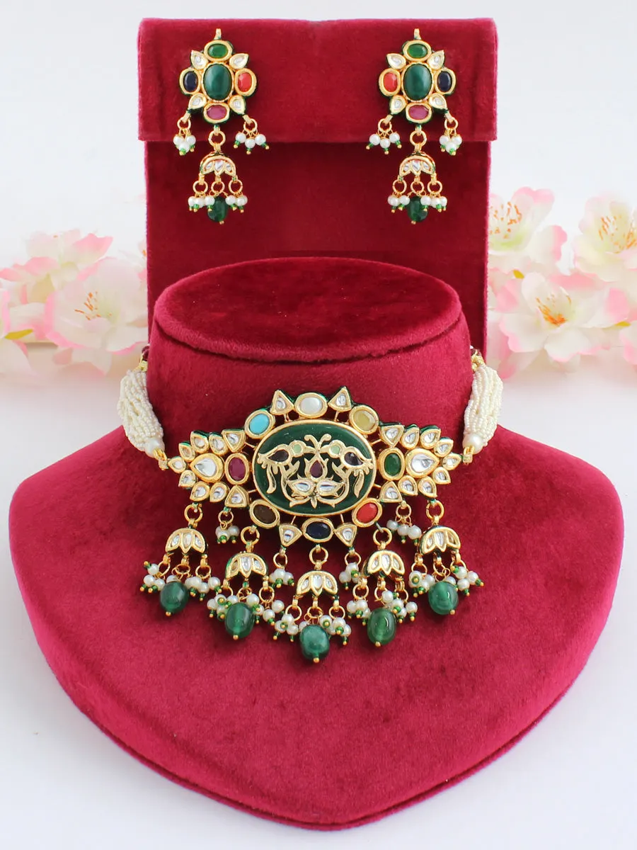 Heer Choker Necklace Set