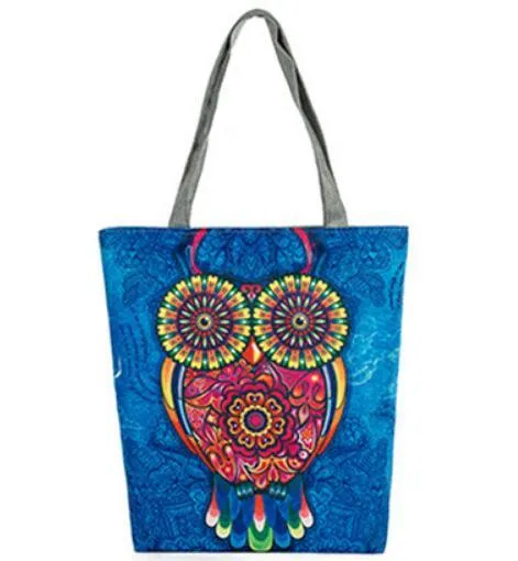 Hootee Vintage Canvas Tote