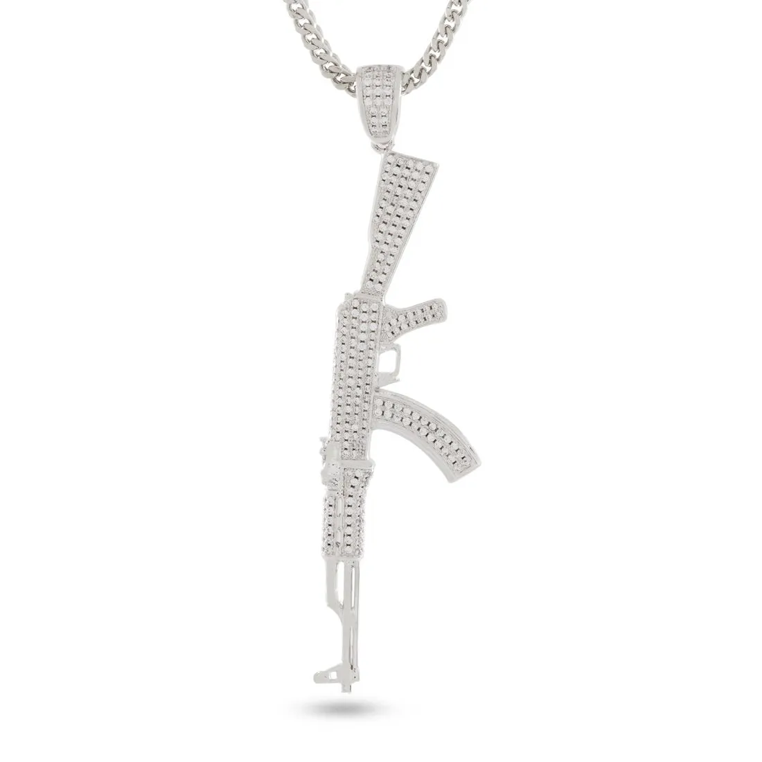 Iced AK-47 Necklace