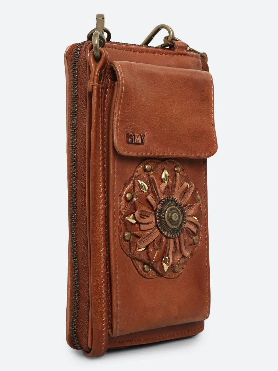 Insignia: Leather Mandala Phone Case Wallet