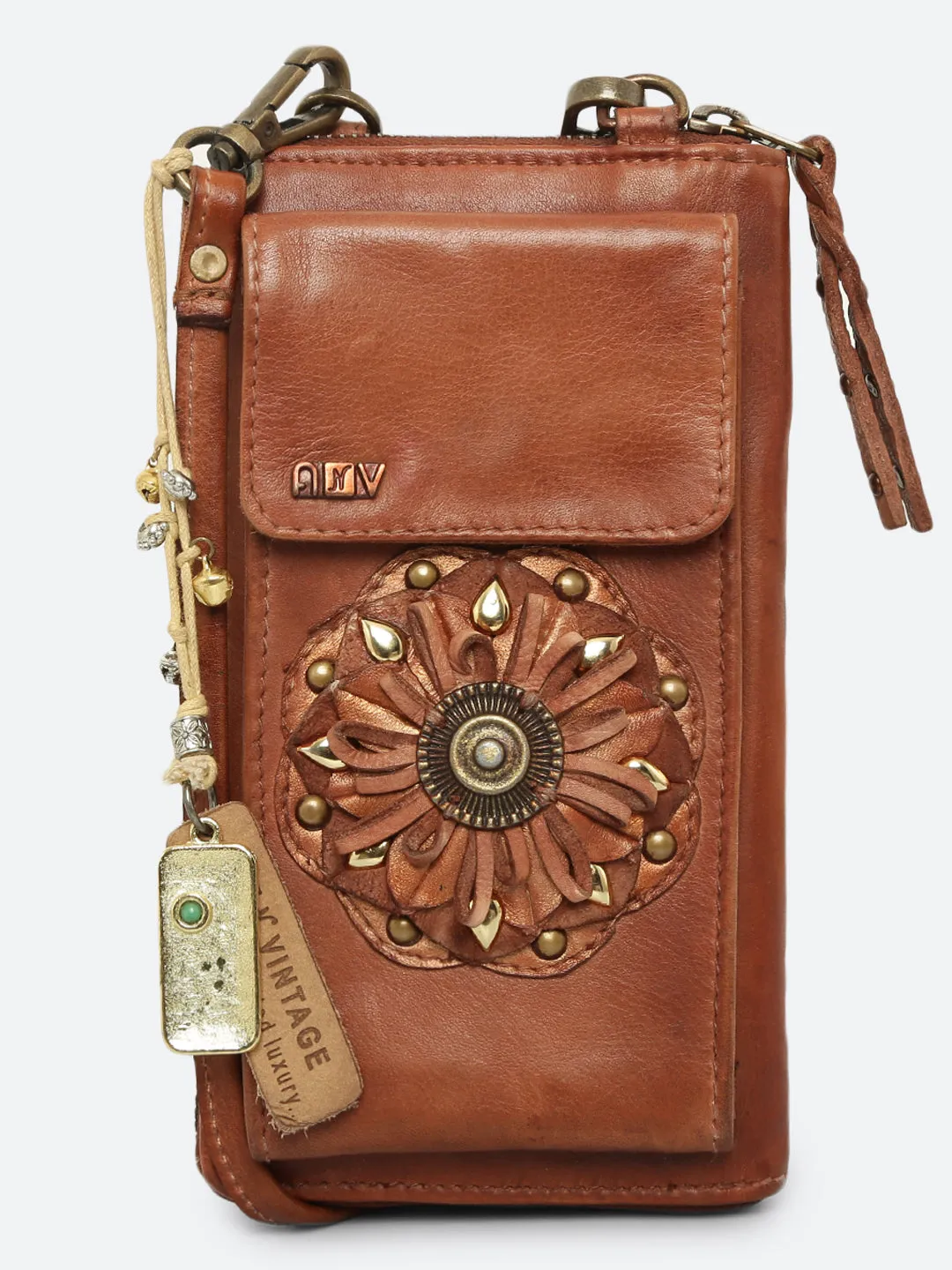 Insignia: Leather Mandala Phone Case Wallet