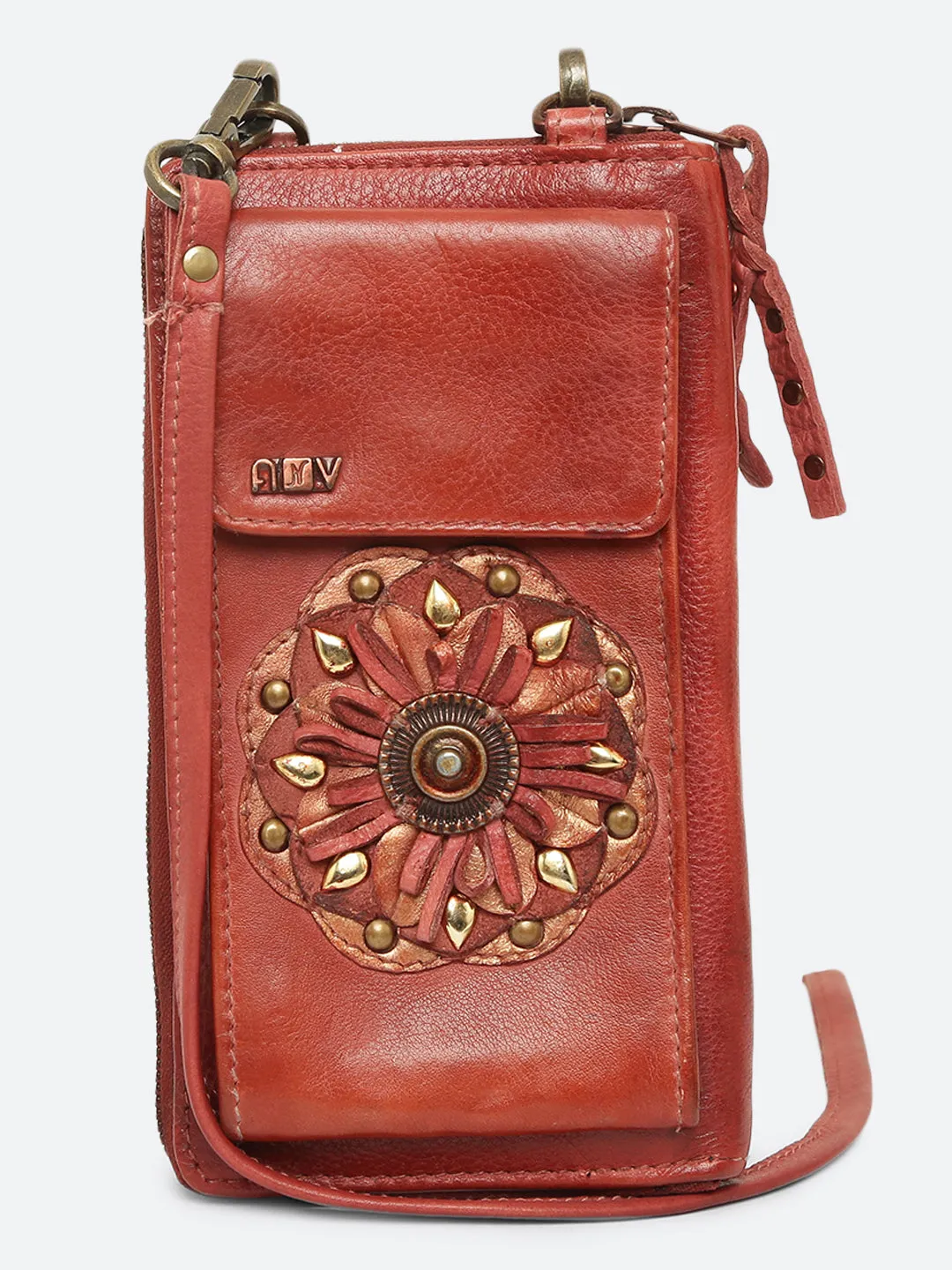 Insignia: Leather Mandala Phone Case Wallet
