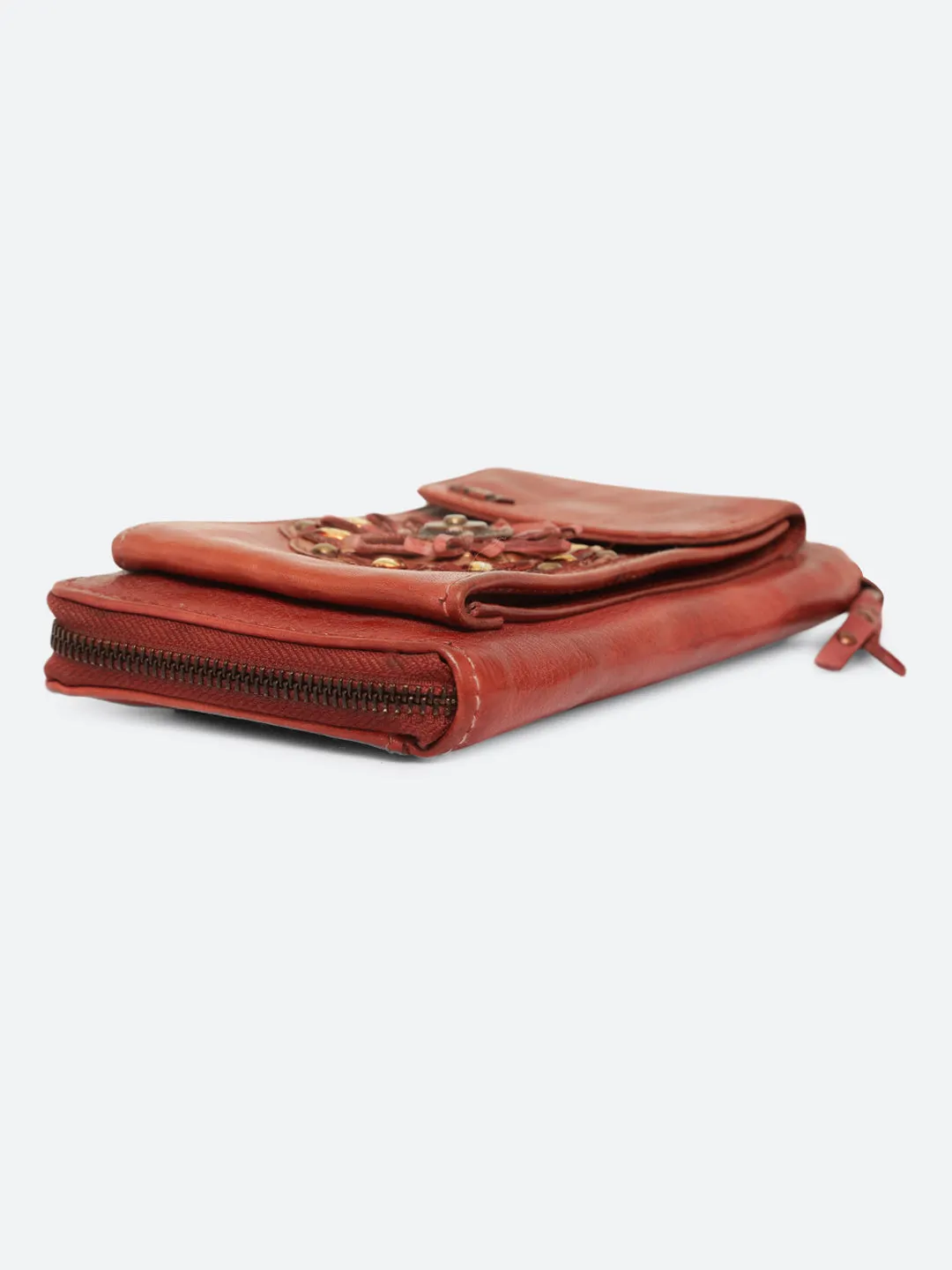 Insignia: Leather Mandala Phone Case Wallet