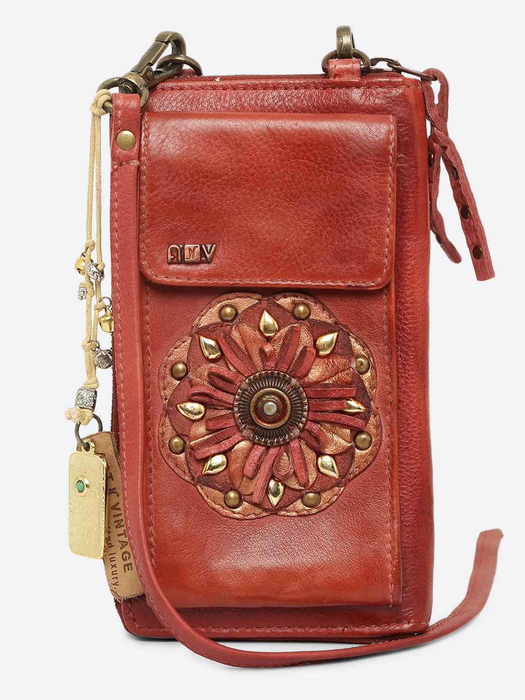 Insignia: Leather Mandala Phone Case Wallet
