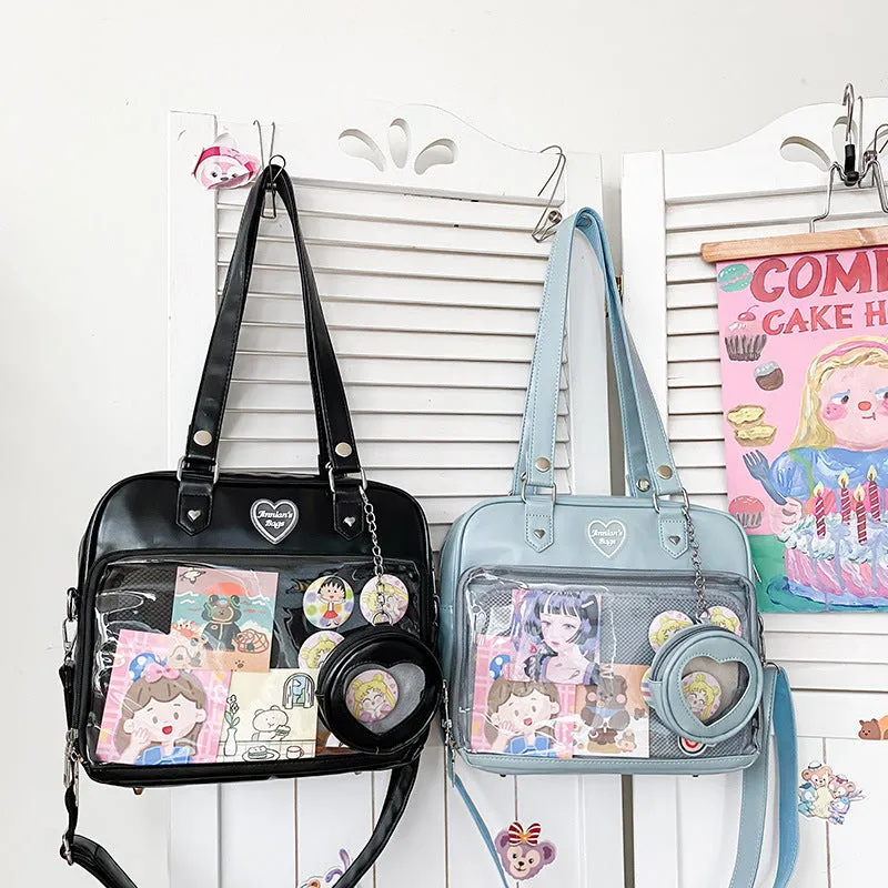 Japanese School Cute Transparent Shoulder Bag