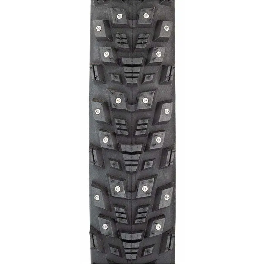 Kahva Bike Tire - 27.5 x 2.1, Tubeless, Tan, 60tpi, 240 Concave Carbide Studs