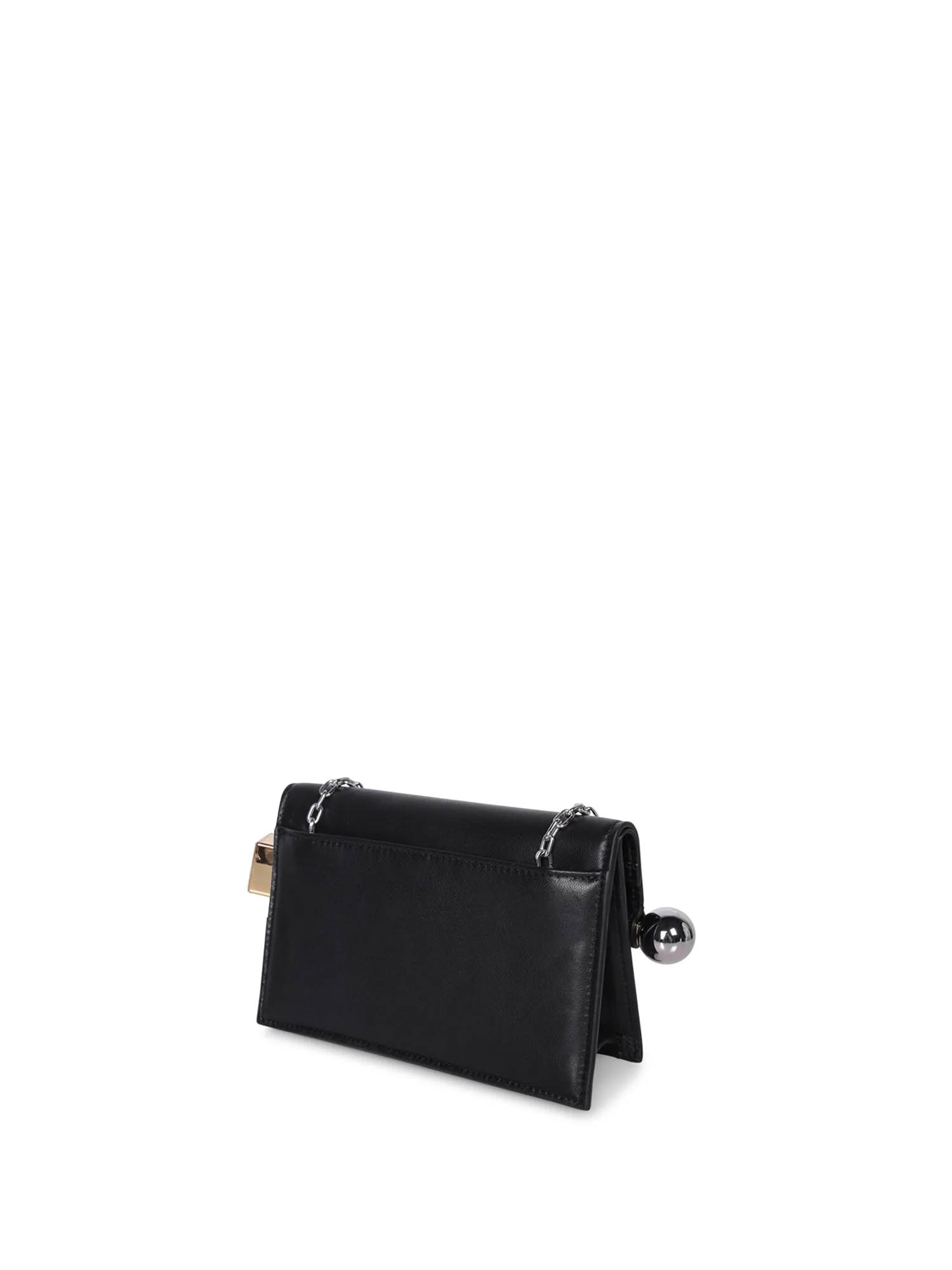 Le Petite Pochette Rond Carre black bag