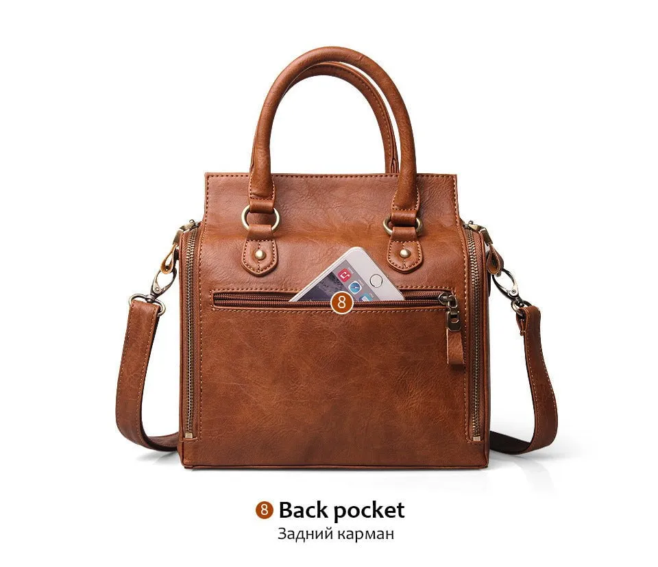 LovelyRLovely Leather Multi-Pocket Bag