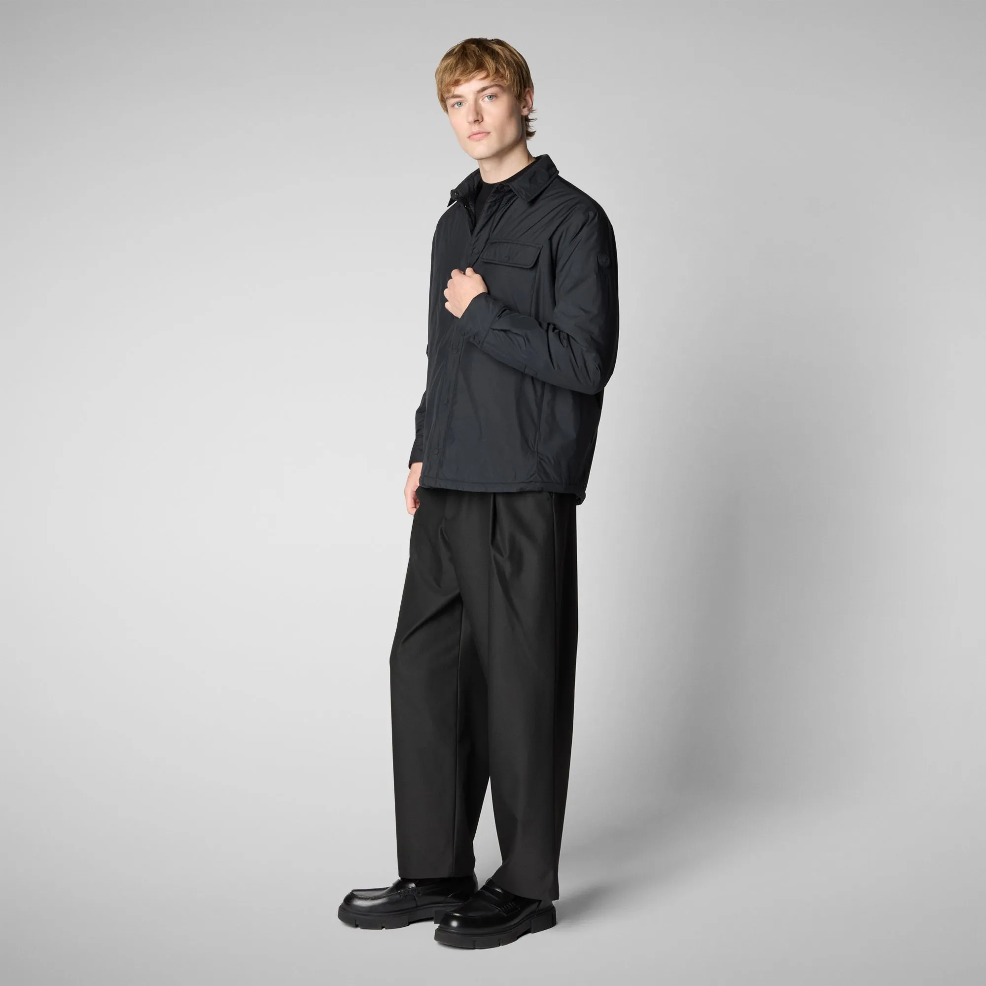 Men's  Jacket Stellan in  Blue Black